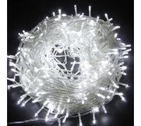 1000 LED Lights Christmas White Mains Operated Xmas Home Tree Décor