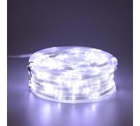 Shatchi 10m/100LEDs String Lights 8 Modes Auto Timer Fairy Lights - Flexible Indoor/Outdoor Decorations in White | Size: 1 Pack Shatchi White 1 Pack