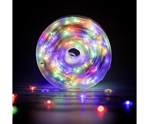 Shatchi 10m/100LEDs String Lights 8 Modes Auto Timer Fairy Lights - Flexible Indoor/Outdoor Decorations | Size: 1 Pack Shatchi Multicolor 1 Pack