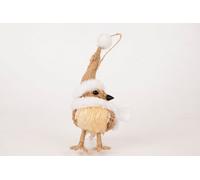 Shatchi 13Cm Robin Christmas Tabletop Centrepiece Decorations Showpieces Home Art & Craft Xmas Party Window Décor