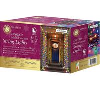 SHATCHI 1500LEDs Christmas Tree Fairy String Lights 150m Lit - Multifunction 8 Light Modes, Timer, Memory, Indoor/Outdoor Low Voltage Waterproof Home Decorations