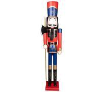 Shatchi 150Cm Wooden Nutcrackers Figures Christmas Ornament