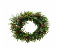 Shatchi 16Inch Red Berry Topiary Tree - Festive Tabletop Decoration