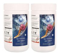 Shatchi 2 Kg Chlorine Tablets Water Treatment For Rapid Disinfecting And Cleaning Of Hot Tub Spa And Swimming Pool 100 X 20G