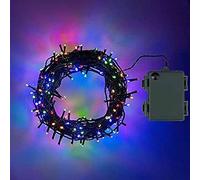 Shatchi 200 Multicolour LEDs Battery Operated Fairy Lights Waterproof 8 Changing Modes Timer Christmas Decorations Shatchi Multicolor