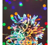 Shatchi 200LEDs Multifunction Timer Outdoor String Fairy Lights 20M Waterproof Christmas Decoration Shatchi Multicolor
