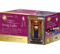 Shatchi 2000 Multicolour Leds Multifunction Timer Outdoor String Fairy Lights 200M