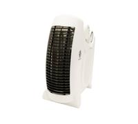 2000W Upright & Flat Fan Heater with 2 Heat Settings, Adjustable Thermostat & Cool Air, Overheat Protection, Compact Portable Electric Space Heater for Home, Bedroom or Office