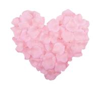 Shatchi 200pcs Light Pink Silk Rose Petals Wedding Mothers Day Wedding Confetti Anniversary Table Decorations Shatchi Pink