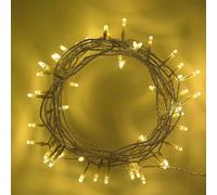 SHATCHI 20 Warm White LED Lights Clear Cable Battery Operated Fairy String Christmas Tree Wedding Party Birthday Garden Party Window Decorations