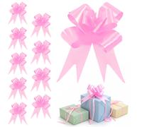 Shatchi 20pcs Light Pink 30mm/3cm Large Ribbon Pull Bows for Gift Wrapping, Hampers, Florist Bouquets, Wedding Cars and Party Décor Pullbow