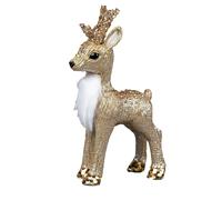 Shatchi 22cm Gold Reindeer - Christmas Figurine Shatchi Gold