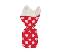 Shatchi 25 Assorted Colours Holographic Gift Bag Medium Christmas Birthday Present