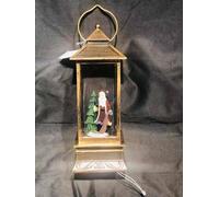 Shatchi 25cm Christmas Festive Nativity LED Lights Up Lantern with Glitter Xmas Home Decor Gifts Present, Multi, Oval 25 x 15 x 10 in Brown Shatchi Brown