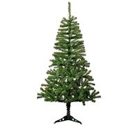 SHATCHI 2Ft-6Ft Green Artificial Christmas Traditional Realistic Natural Branches Canadian Pine Tips Xmas Tree, Polyvinyl Chloride, 3Ft