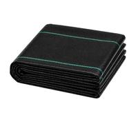 Shatchi 2M X 10M Heavy Duty Weed Barrier Fabric Woven Garden Ground Cover Membrane