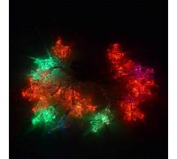 Shatchi 3.3M Battery Operated Angel 20 Multi Colour LED Fairy String Light Decorations