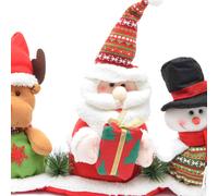 Shatchi 3 Teddy Set Christmas Animatic Party Decoration Shatchi Multicolor