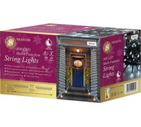 Shatchi 300LEDs Multifunction Timer String Fairy Lights 30M Indoor/Outdoor Decorations in White Shatchi White