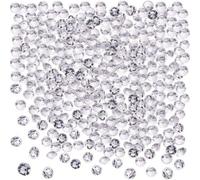 SHATCHI Scatter Confetti Crystals Acrylic 4.5mm Rhinestones for Table Centerpiece Wedding Anniversary Bridal Shower Decorations Vase Beads, Clear, 30000 Diamonds