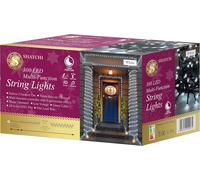 Shatchi 300LEDs Multifunction Timer String Fairy Lights 30M Indoor/Outdoor Decorations in White Shatchi White