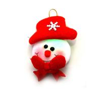 Shatchi 3pcs Novelty Christmas Tree Hanging Decorations Flashing LED Soft Teddy Set, Multi in Red Shatchi Red