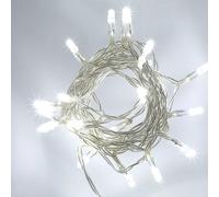 Shatchi 40 Cool White LED Lights Battery Operated Fairy String Christmas Lights Shatchi White