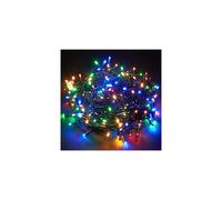 SHATCHI 400 LEDs Fairy String Lights Multicolour Indoor/Outdoor Christmas Tree/Home/Party/Wedding/Garden Decorations Green Cable 8 Modes Mains Powered