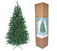SHATCHI 4Ft/1.2Meter Bushy Green Pine Artificial Christmas Tree 230 Tips with Metal Stand Xmas Home Decorations, 4Ft/120CM