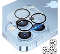 Shatchi 4Pk Camera Lens Protector For Iphone 15 Pro 6.1-Inch And Iphone 15 Pro Max 6.7-Inch, 9H Tempered Glass
