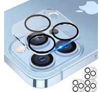 Shatchi 4Pk Camera Lens Protector for iPhone 15 Pro 6.1-Inch & iPhone 15 Pro Max 6.7-Inch, 9H Tempered Glass in Natural Shatchi Natural