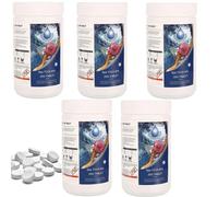 Shatchi 5 Kg Chlorine Tablets Water Treatment For Rapid Disinfecting And Cleaning Of Hot Tub Spa And Swimming Pool 250 X 20G
