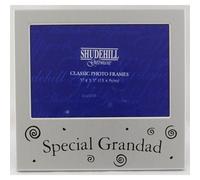 Shatchi 5" X 3.5" Special Grandad Silver Photo Frame Occasion Gift Present 73534