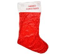 Shatchi 5 x Giant Traditional Father Christmas Santa Sack RED Stocking Bag Shatchi Red