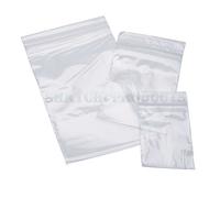 SHATCHI 500 6" x 9" Zip Seal Bags Clear Plastic Zip Lock Food & Freezer Grip Seal bag