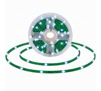 Shatchi 500 Led Multicolour String Lights, 50M Green Cable, 8 Modes Timer Ip44