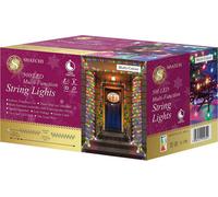 500LEDs Multifunction Timer String Fairy Lights 50M Indoor/Outdoor Decorations Shatchi Multi One Size