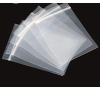 500pcs 8" x 11" Grip Seal Bags Clear Transparent Self Resealable Plastic Zip Lock for Kitchen Storage Jewellery Packaging Office Stationery Pouches