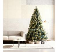 Shatchi 5Ft Pre-Lit Kentucky Pine Luxurious Artificial Green Christmas Tree