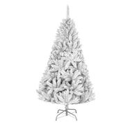 Shatchi 5Ft White Imperial Pine Christmas Tree