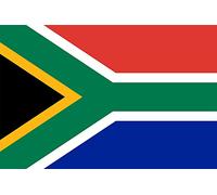 SHATCHI 5ft x 3ft National Flags Events Pub BBQ Decorations for Rugby Cricket Football Sports 2023 World Cup Banner Fan Support Table Cover, Polyester, South Africa