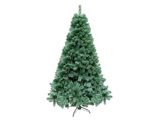 SHATCHI 6ft/1.8m Alaskan Pine Green Artificial Christmas Tree Bushy 550 Tips Xmas Home Decorationations Decorations