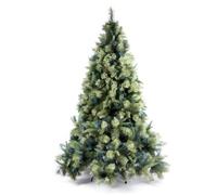 Shatchi 6Ft Kentucky Pine Green Pencil Needle Tips Plain Bushy Artificial Christmas Tree