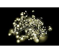 Shatchi 750 LEDs Warm White Compact Lights Green Cable with 8 Effects Multifunction Auto Memory Christmas Decorations in Yellow Shatchi Yellow