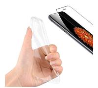 Shatchi APPLE IPHONE 6 CLEAR SILICON CASE WITH SCREEN PROTECTOR