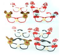 Shatchi Assorted 3D Christmas Glasses Xmas Fancy Costume Accessories Photo Booth Prop Stocking Fillers 8Pk Shatchi Multicolor