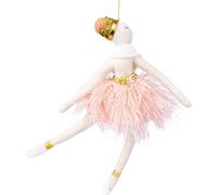 Shatchi Ballerina Pink 14X20Cm - Christmas Hanging Decoration