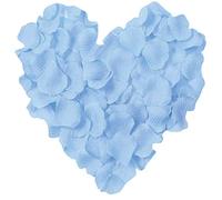 SHATCHI Blue/Red/White/Purple/Pink Silk Rose Petals Mother’s Day Wedding Confetti Anniversary Table Decorations Christening Flowers Scatter, (100pcs-5000pcs), 2000pcs