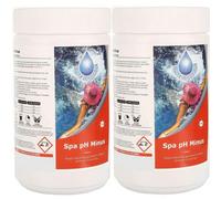 Blue Sparkle 3Kg pH Minus pH Level Decreaser Water Quality Improver for All Hot Tubs and Swimming Pools Shatchi White One Size