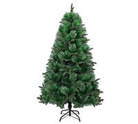 SHATCHI Cairngorm Pine 6ft/180cm Luxury Designer Artificial Christmas Tree 5 Different Tips Xmas Home Decor, Green